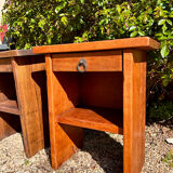 Brutalist bedside tables