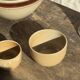 Mini stoneware bowl CNP Village France H7.5 D12
