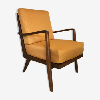 Fauteuil vintage forme cocktail style scandinave