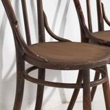 Anciennes chaises Thonet n°18 (c.1920). Ensemble de 4 pièces #11