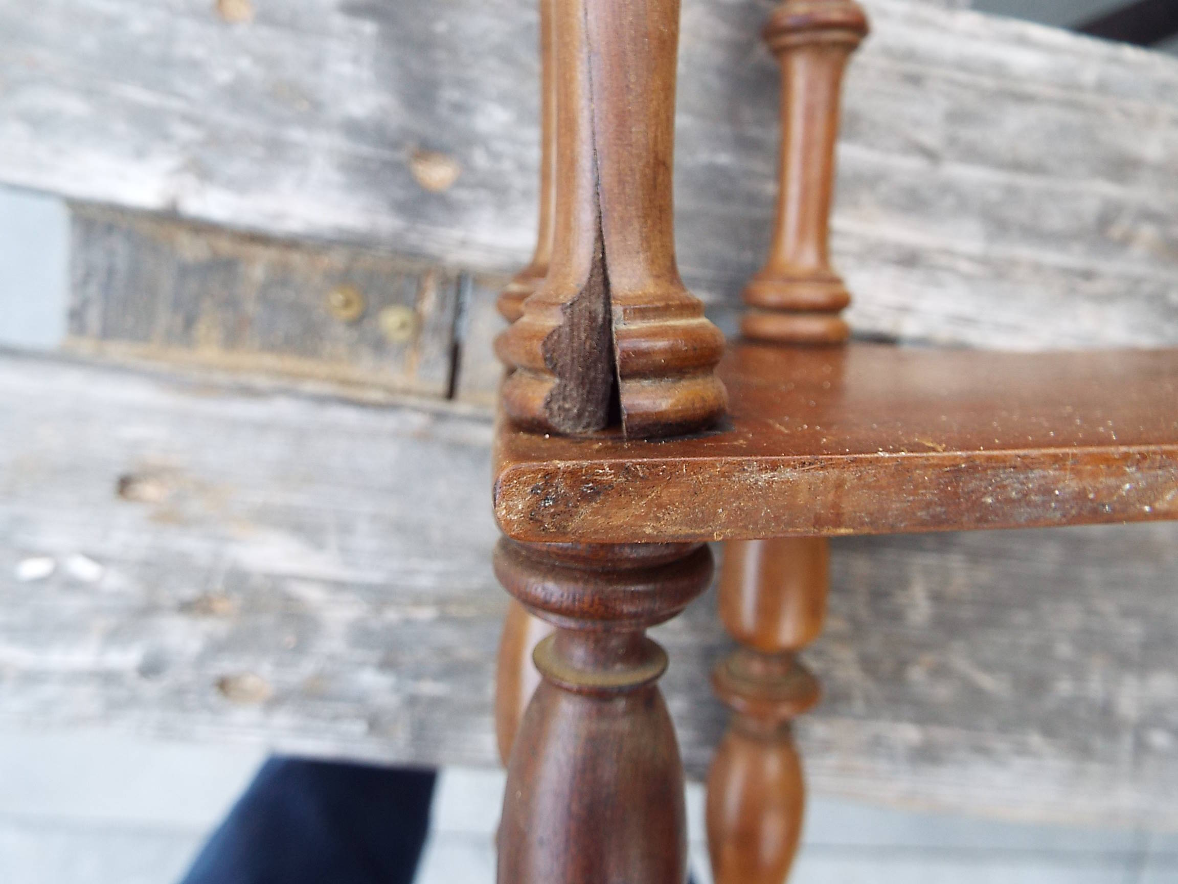 Wall shelf 6 columns Napoleon III