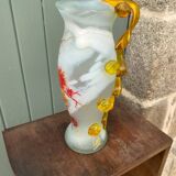 Vase en pâte de verre