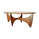 Oval coffee table
