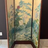 Art Nouveau screen 1900 floral decoration