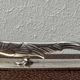 12 antique silver-plated bronze knife rests in modern art deco animal designs.