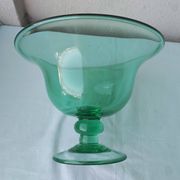 Glass coupe on a stand