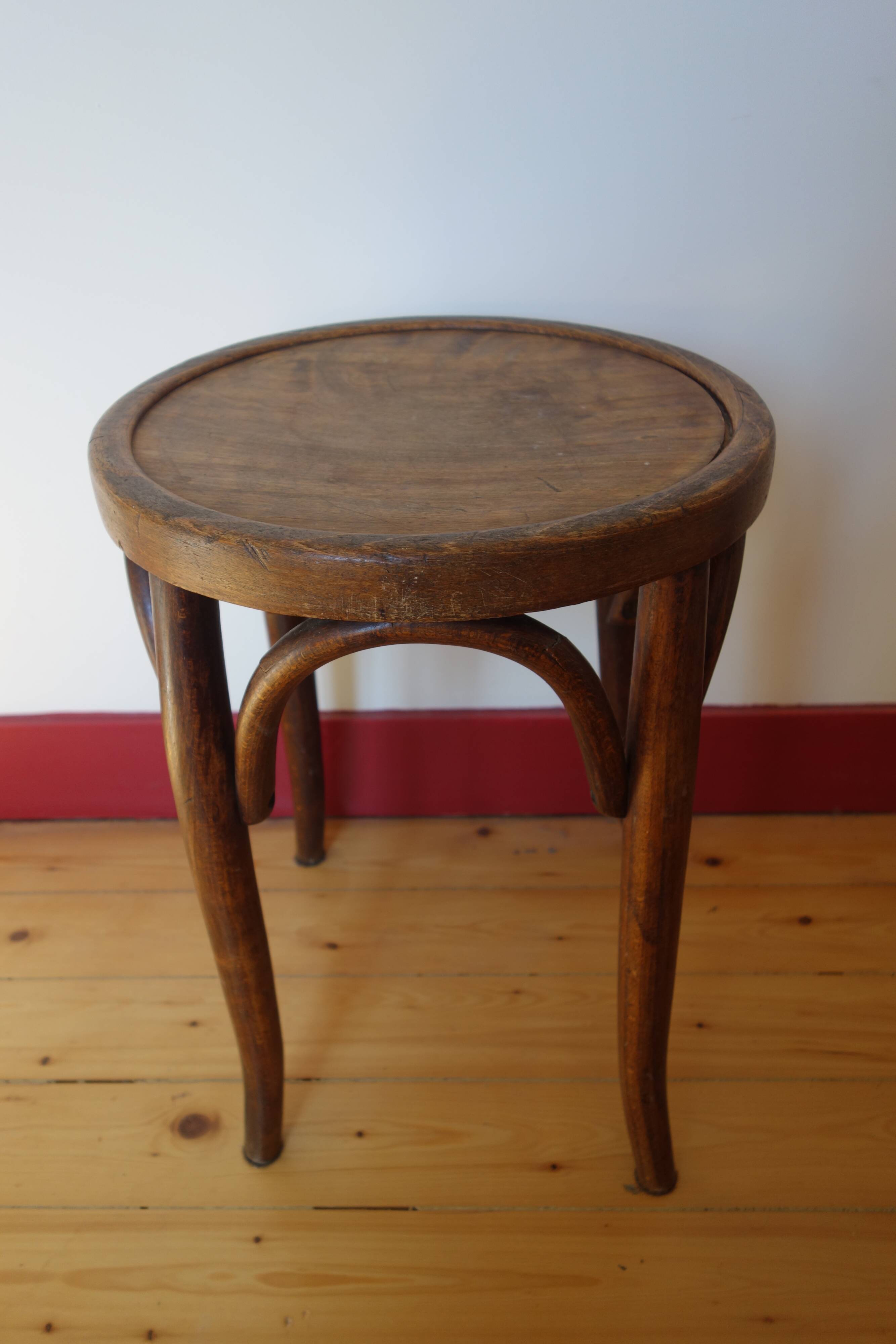 2 old Mahieu  stools
