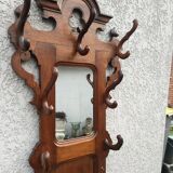 free-standing locker room in solid oak 1900