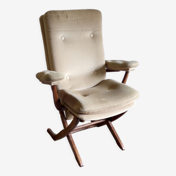 Fauteuil poly x par polyconfort – années 70/80