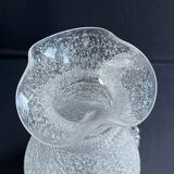 Baccarat, St. Louis - Broc with ice reserve (1) - Art Nouveau - Frosted crystal