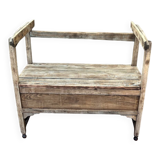 Old wooden bench