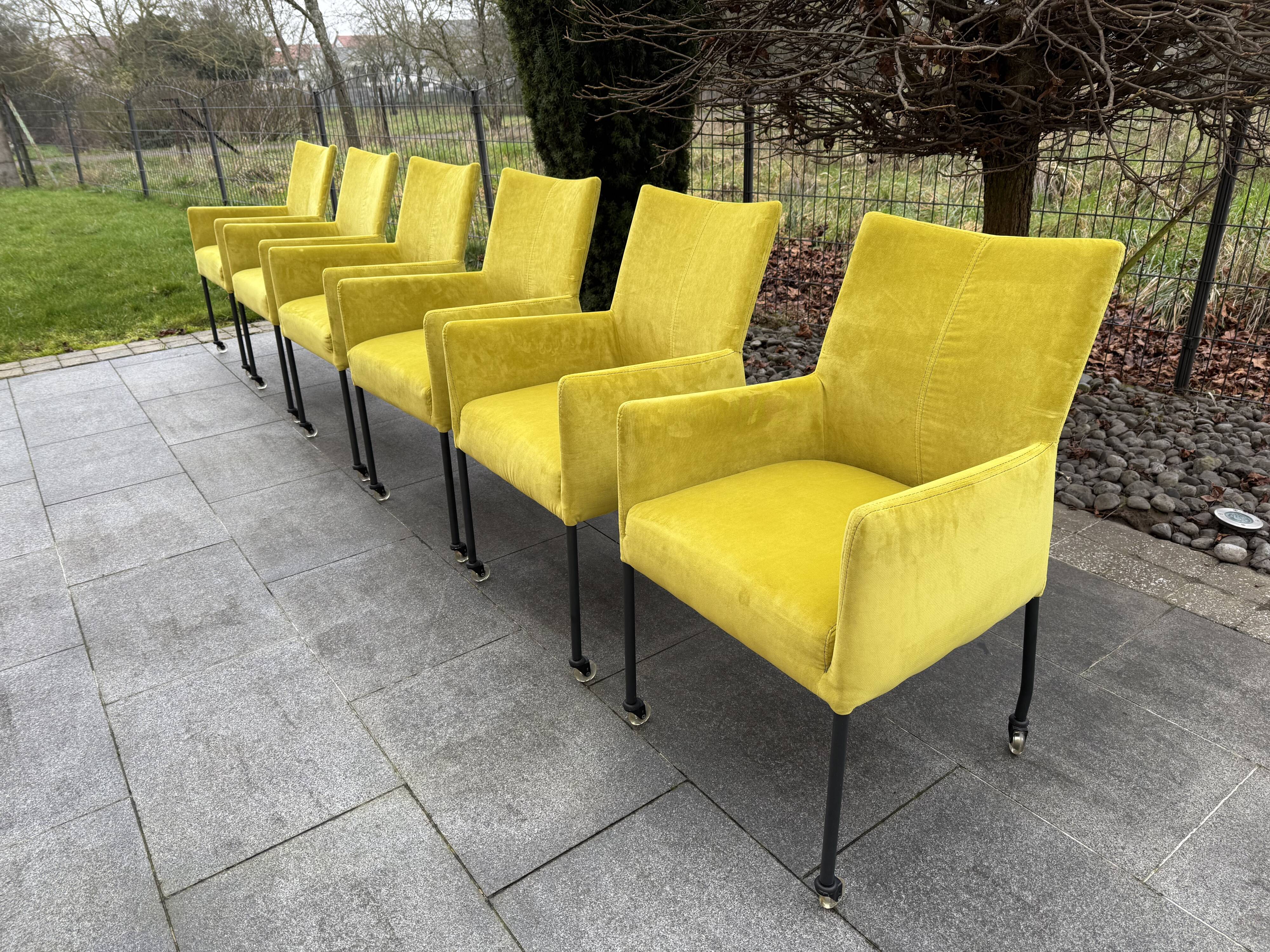 set of 6 Dutch dining chairs