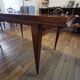Mahogany dining table varnished year 60