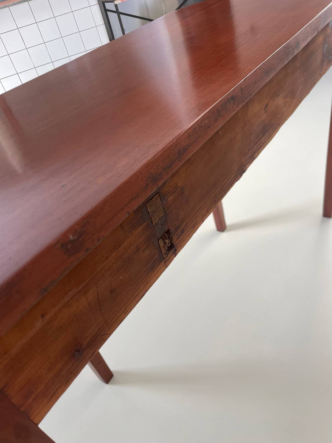 Antique English console