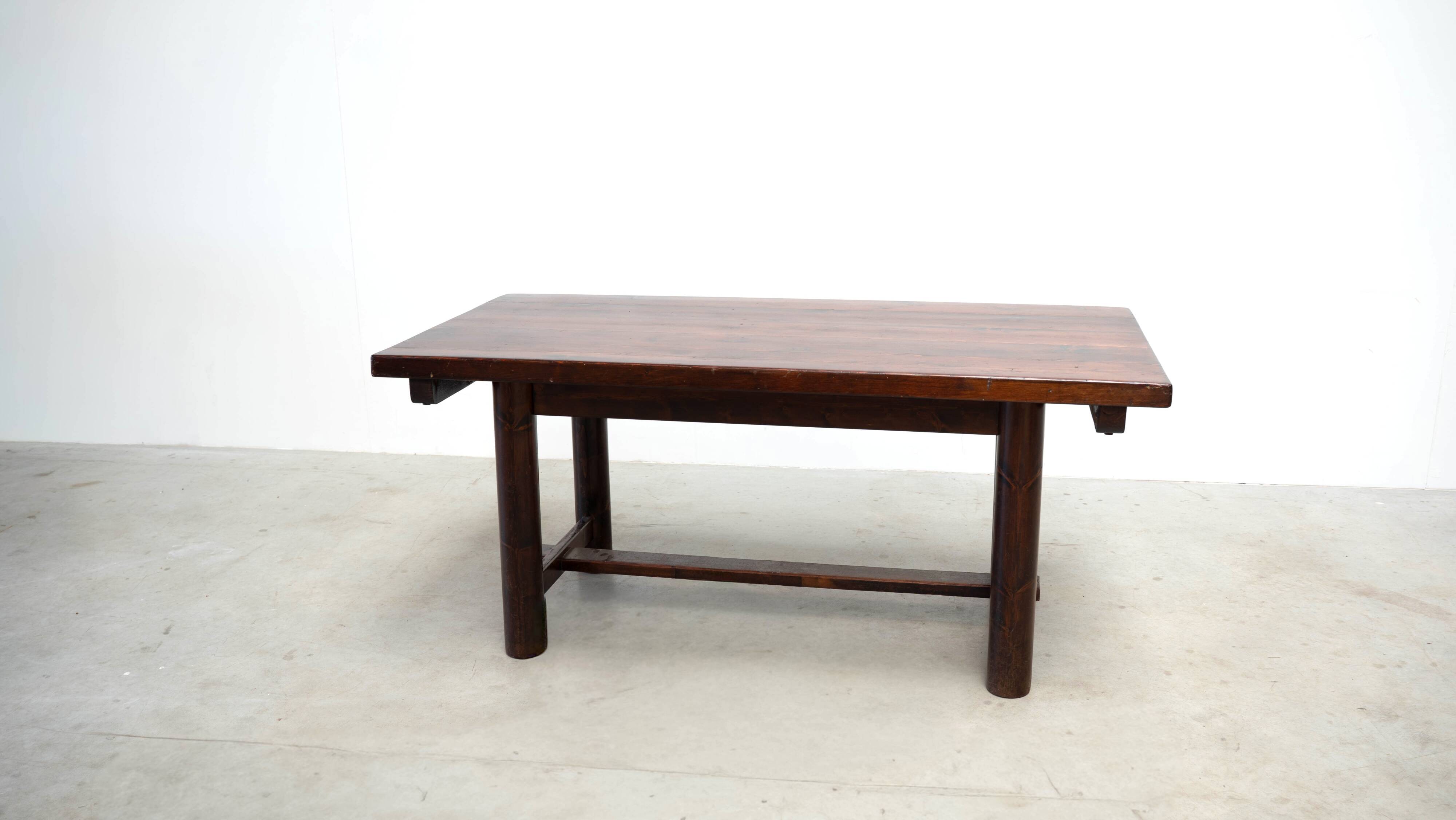 French oak dining table inspired by Georges Robert