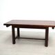 French oak dining table inspired by Georges Robert