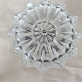 Vintage molded glass ceiling light