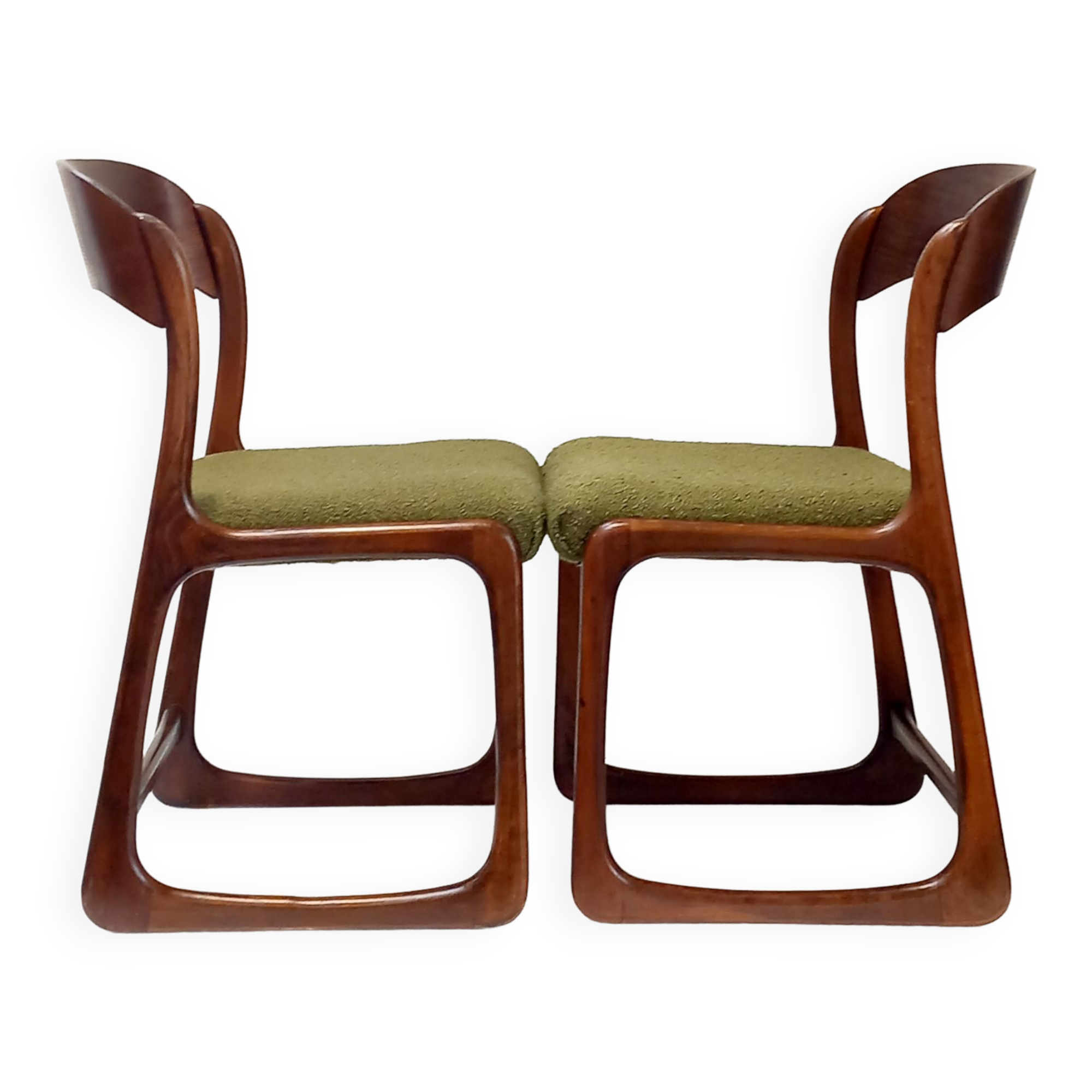 Baumann sled chairs