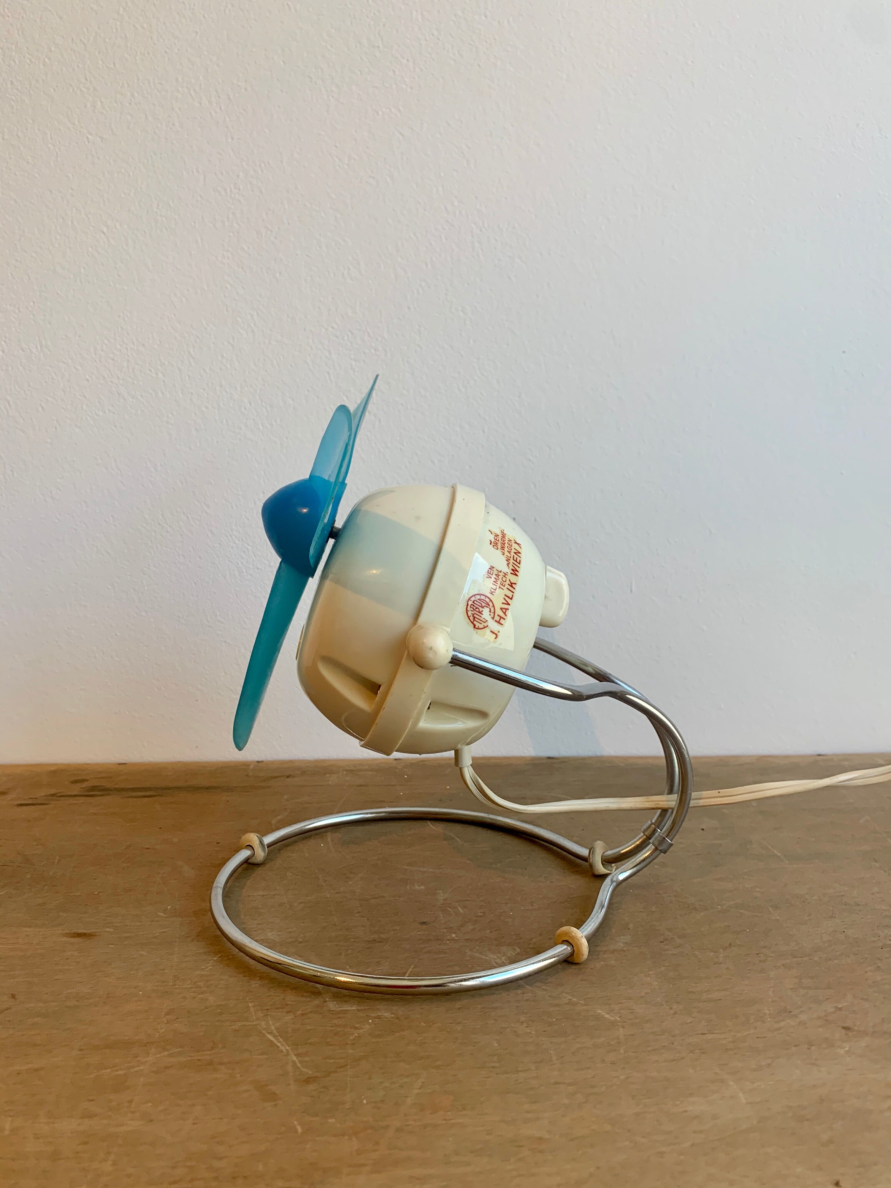 Vintage table fan lorenz, 1950s