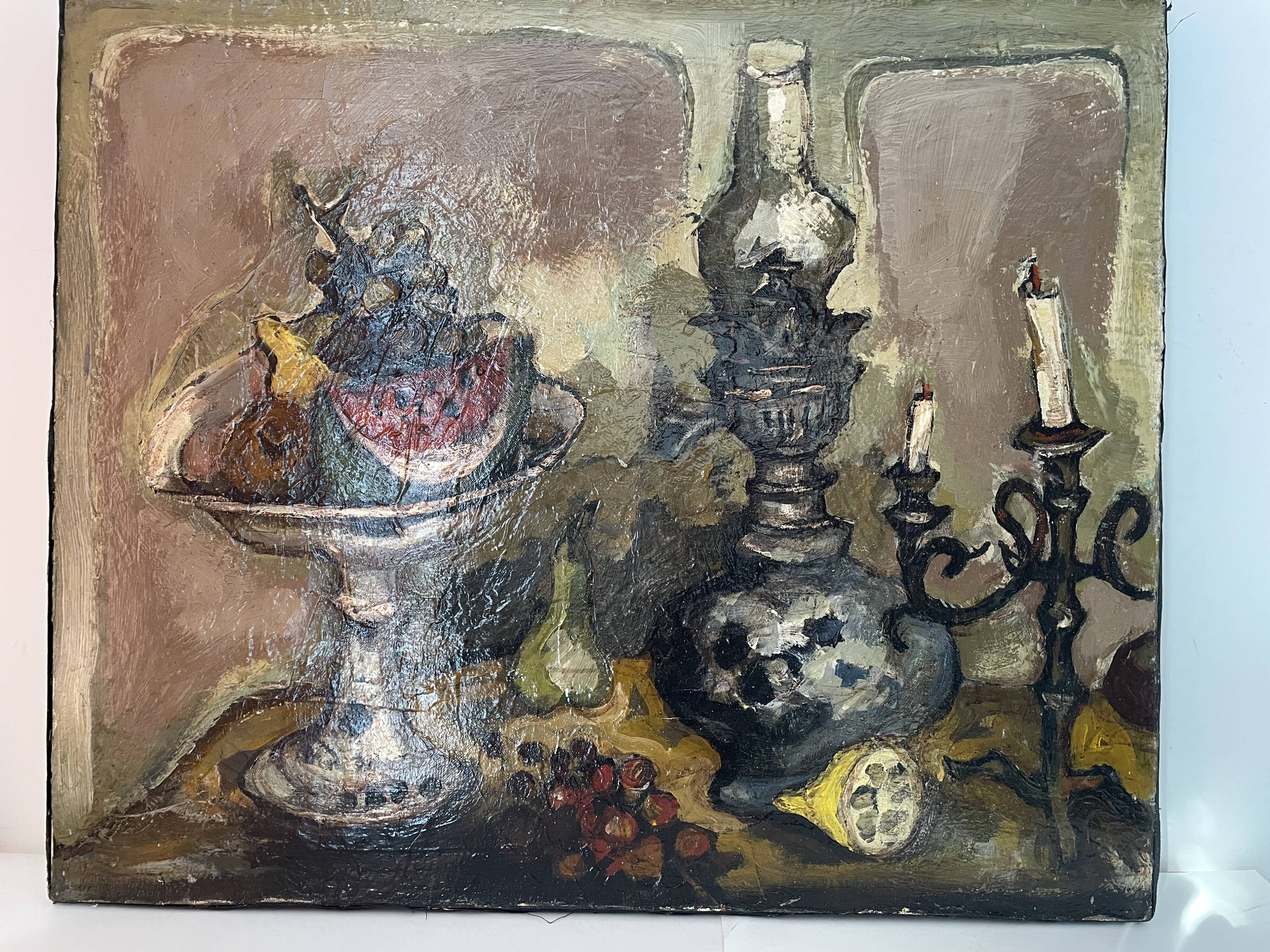 Still life oil on canvas