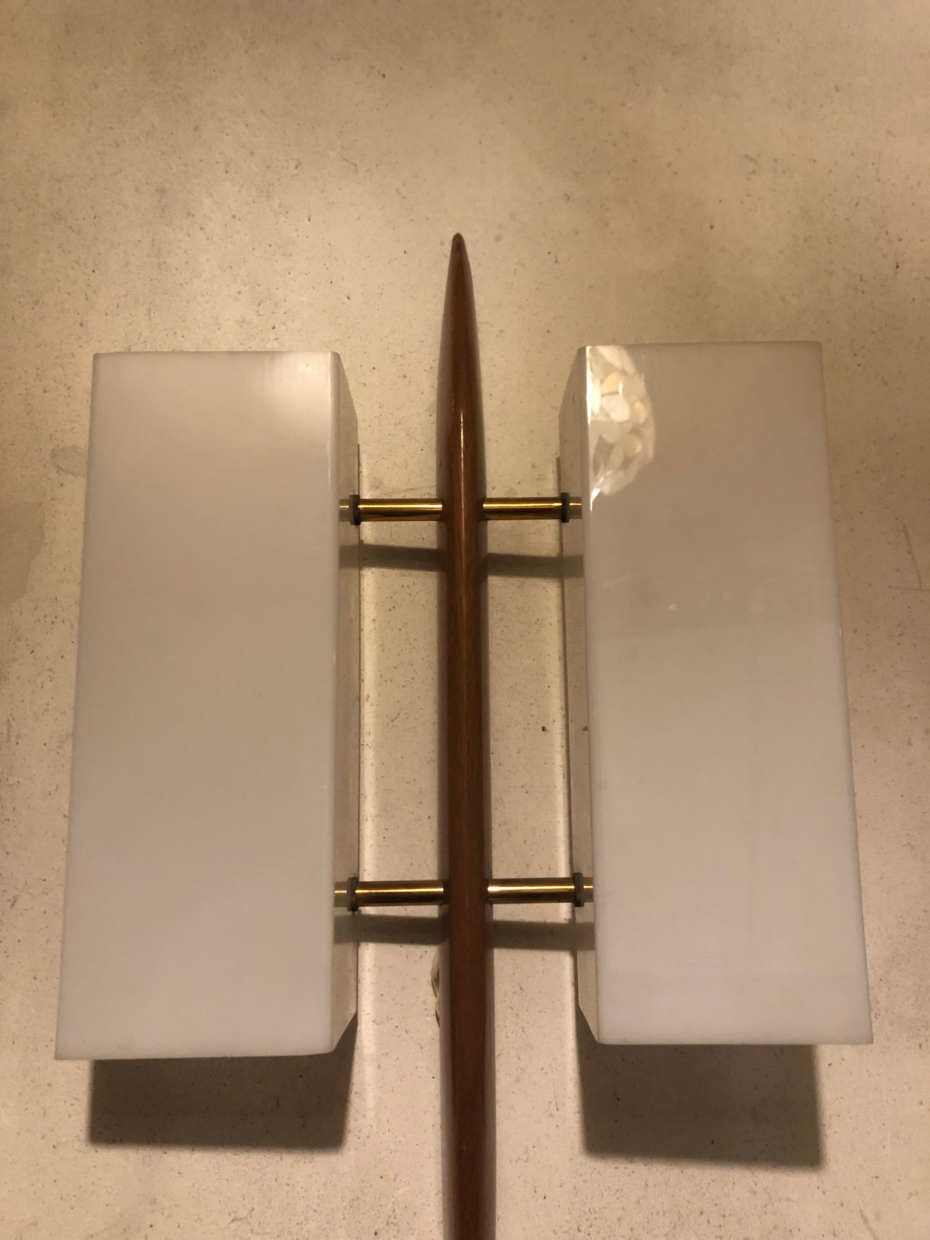 Scandinavian double wall lamp 60s