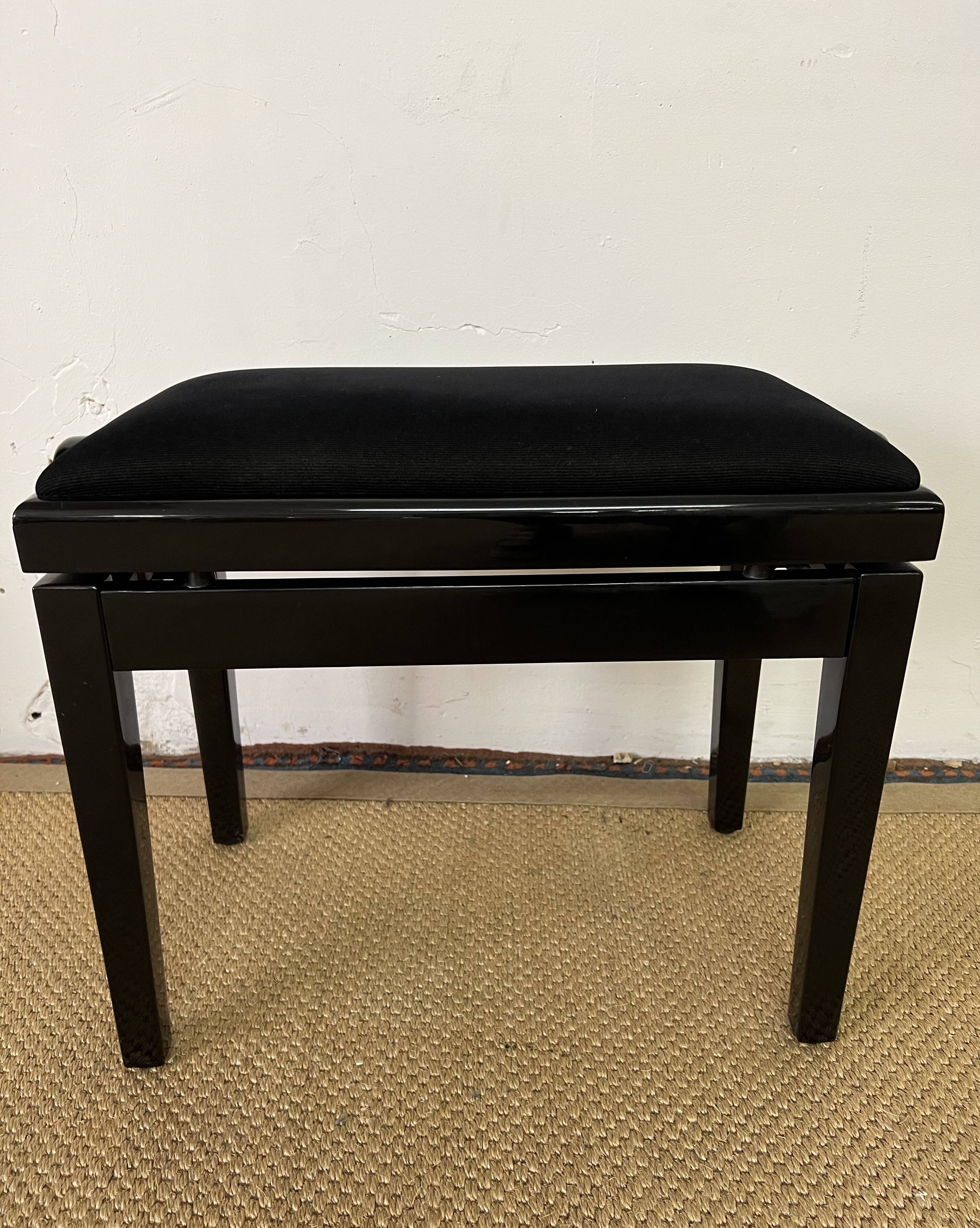 Banc de piano réglable en hauteur