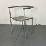 Tubular Memphis style 1st edition Von Vogelsang armchair by Philippe Starck