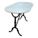 Bistro table with marble top