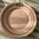 Set of 5 dessert plates - Longwy Bijoux - Art Deco