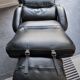 2 leather armchairs from Roche Bobois