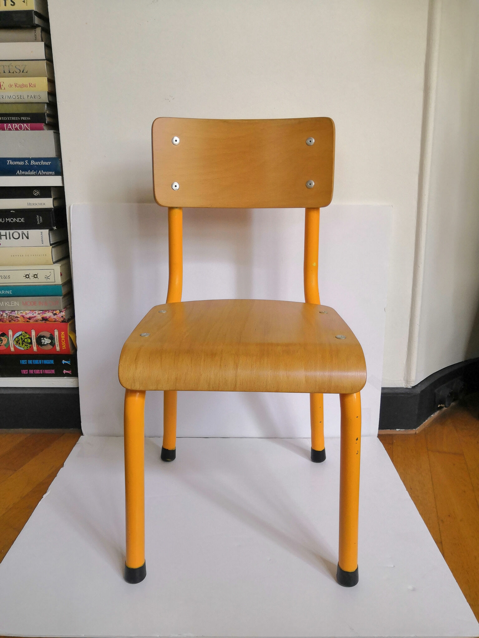 Yellow school chair
