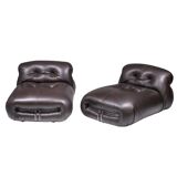 Paire de fauteuils Scarpa