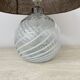 Mid-century design Holmegaard Swirl lamp , 1970s Denmark