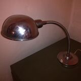 Industrial chrome lamp