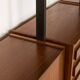 Italian mid century  floor to celling room divider or a bookcase.
