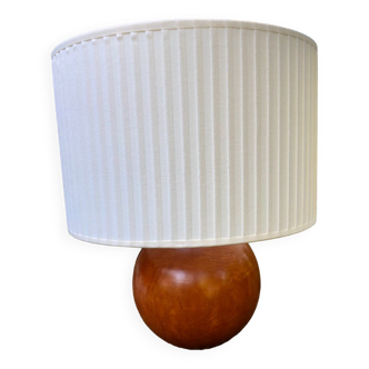 Lampe boule bois I.M.T Italie