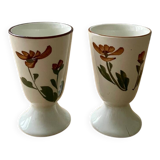 2 Ceramic Mazagran Cups