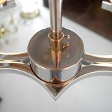 Mid-Century Chandelier by Napako, 1950s, Restored