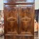 Armoire Bourguignonne En Noyer Massif