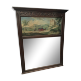 Pier in carved oak 156x130cm