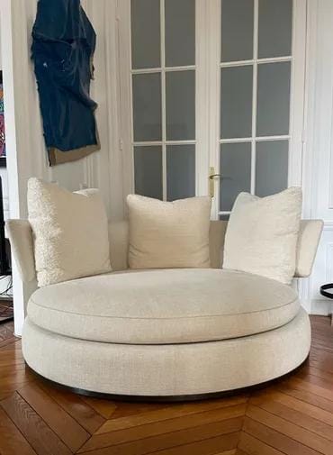 Canapé rond Amoenus Soft – Maxalto (B&B Italia) – Design Antonio Citte