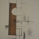 Georges braque: marc's bottle - color stencil