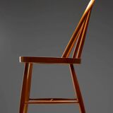 Set of four dining chairs, 1960s–70s