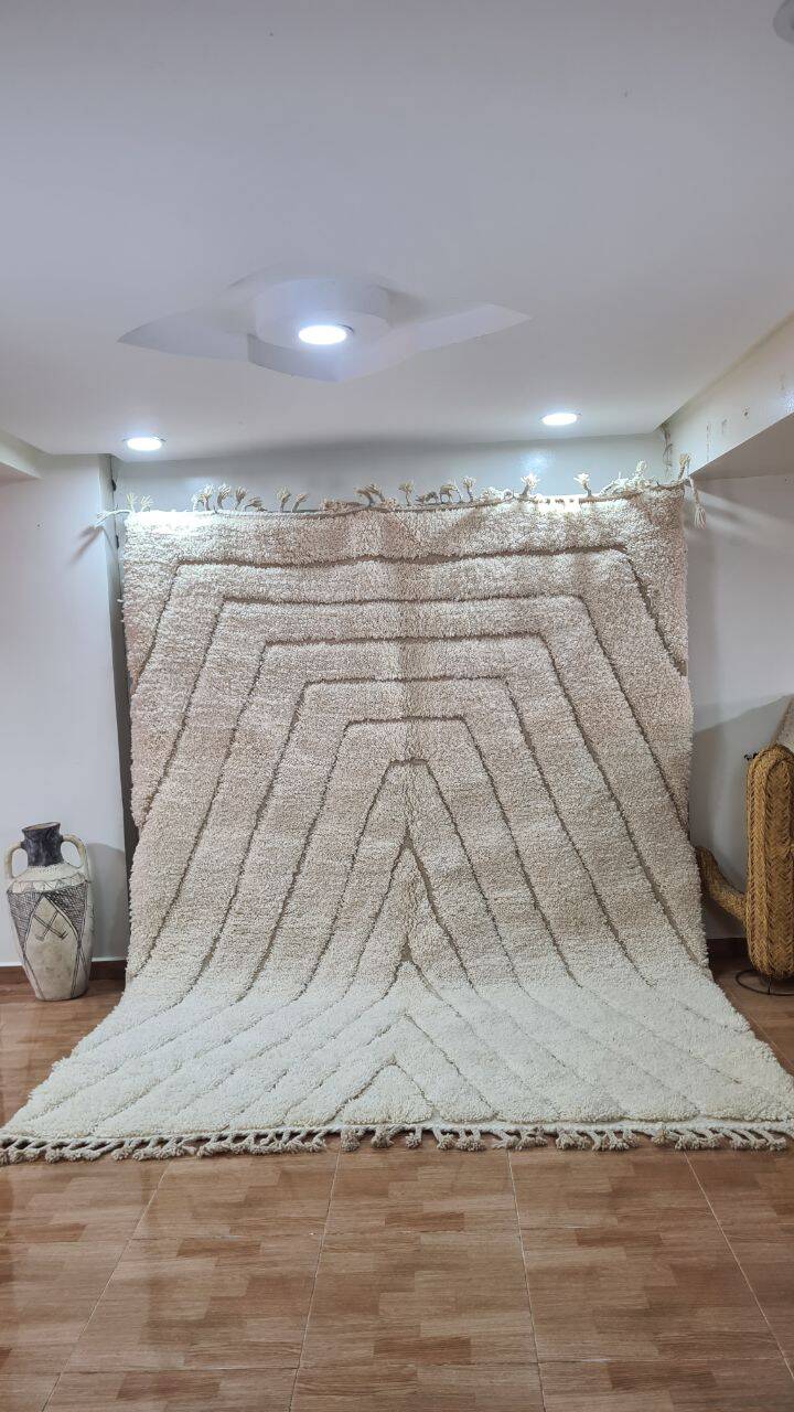 Handmade Berber wool rug 300X200 cm