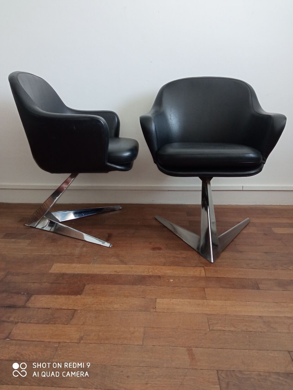 Waiting room chairs of the Concorde 1960