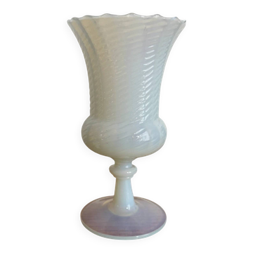 Opaline vase from Tuscany
