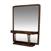 Pearwood Vanity Table with Mirror, 1900s