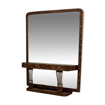 Pearwood Vanity Table with Mirror, 1900s