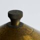 Art Deco table lamp in patinated brass from the 1940s.