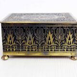 Brass Art Deco box